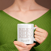 Echoed All-Petten Monoline Koffiemok