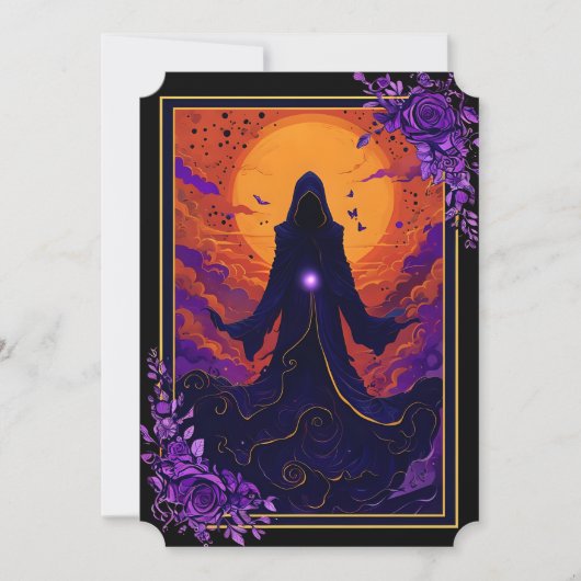 Echoën in de rook kaart (Voorkant)