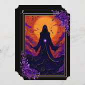 Echoën in de rook kaart (Voorkant / Achterkant)