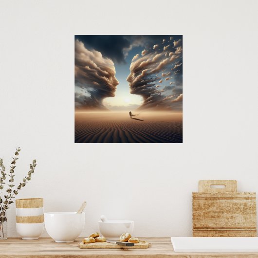 Echoën tussen ons poster (Keuken)