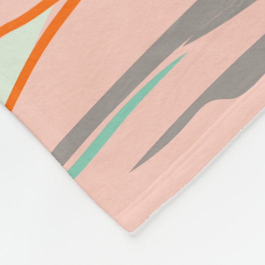 Echoën van de Sahara Fleece Deken (Hoek)