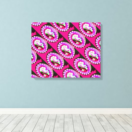 Echoes art canvas afdruk (Insitu (Houten vloer))