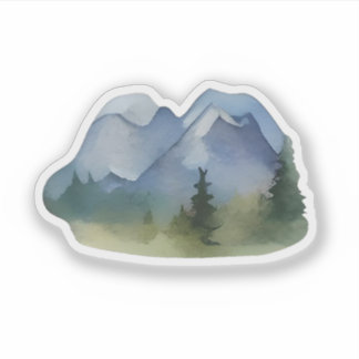 Echoes Beneath the Peaks Sticker