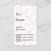 "Echoes"-haar Stylist Price Cards