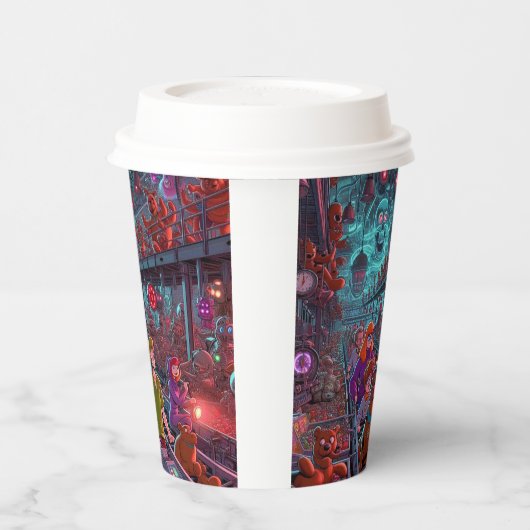 Echoes in de Speelgoed-werken Papieren Bekers (Links)