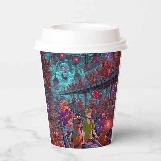 Echoes in de Speelgoed-werken Papieren Bekers (Achterkant)