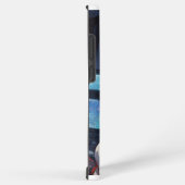 Echoes in lijncontouren van emotie ingelijste flui samsung galaxy hoesje (Rechterkant)