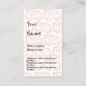 "Echoes"-leveringsprijskaarten Visitekaartje (Voorkant)