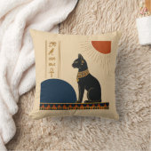 Echoes Nijl Egyptische Bastet Kussen (Deken)