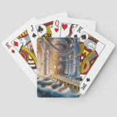 Echoes of '73: The Chronos Ocean's Labyrinth Pokerkaarten (Achterkant)