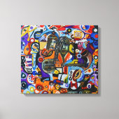 Echoes of a Face Canvas Afdruk (Voorkant)