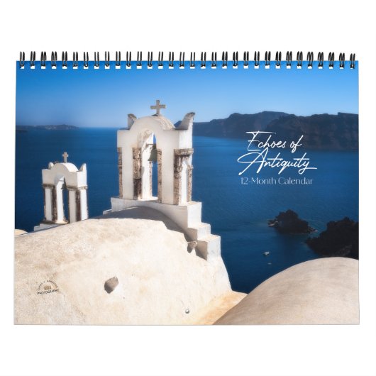 Echoes of Antiquity 12-Month Calendar Kalender (Hoes)