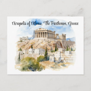 Echoes of Antiquity, Bewaker van de Akropolis Briefkaart