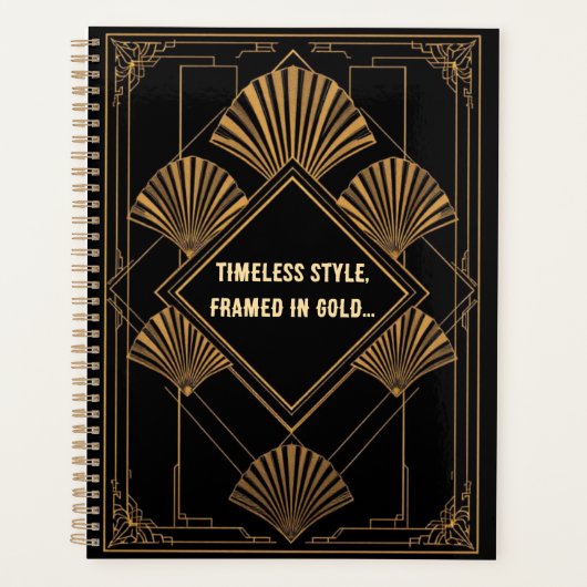 Echoes of Deco Elegance Planner (Voorkant)