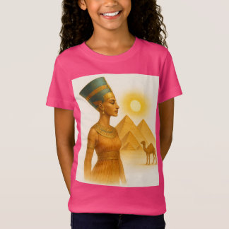 Echoes of Egypt: Kameel bij de piramides, een pira T-shirt
