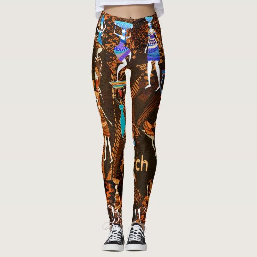 Echoes of Empowerment: March 8th Leggings (Voorkant)