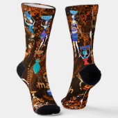 Echoes of Empowerment: March 8th Sokken (Gebogen)