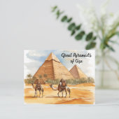 Echoes of Eternity: Guardians of the Giza Sands (B Briefkaart (Staand voorkant)