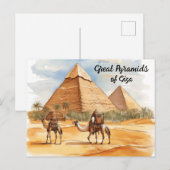 Echoes of Eternity: Guardians of the Giza Sands (B Briefkaart (Voorkant / Achterkant)