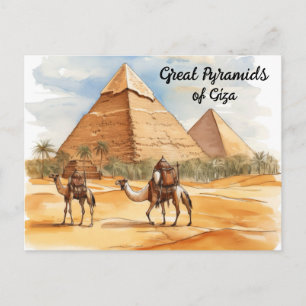 Echoes of Eternity: Guardians of the Giza Sands (B Briefkaart