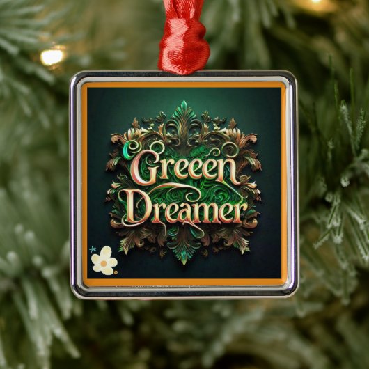 "Echoes of Eternity" Metalen Ornament (Boom)