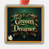 "Echoes of Eternity" Metalen Ornament (Voorkant)