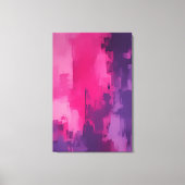 Echoes of Magenta Canvas Afdruk (Voorkant)