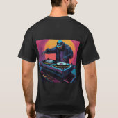 Echoes of Psychedelic Beats: Het ontrafelen van MK T-shirt (Achterkant)