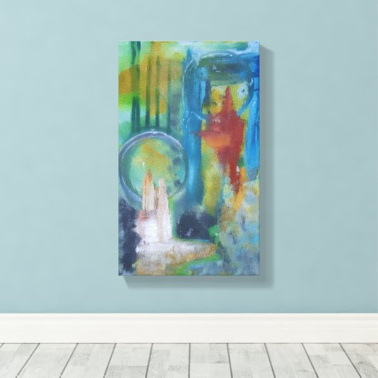 Echoes of Serenity Canvas Afdruk (Insitu (Houten vloer))