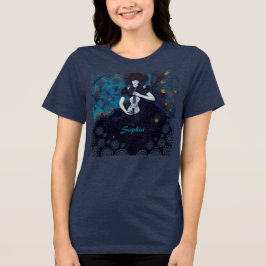 Echoes of Silence: A Violin’s Song of Healing Tri-Blend Shirt