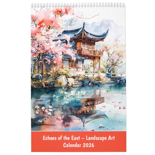 Echoes of the East – Landscape Art Calendar 2026 Kalender (Hoes)