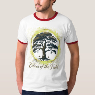 Echoes of the Field – Artistieke Natuur-geïnspiree T-shirt
