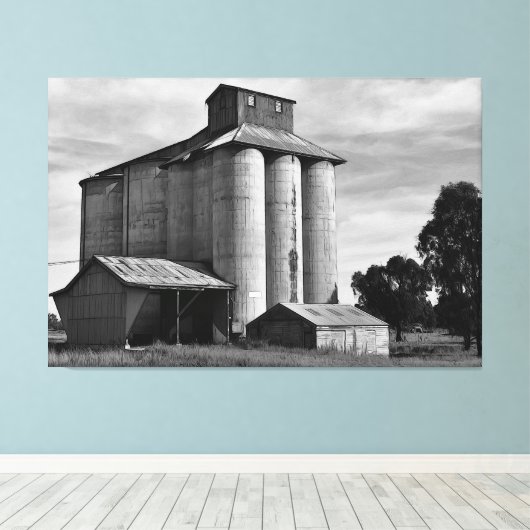 Echoes of the Harvest Canvas Afdruk (Insitu (Houten vloer))