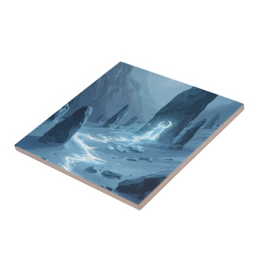 Echoes of the Winter Watcher Tegeltje (Zijkant)