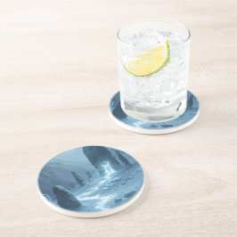 Echoes of the Winter Watcher Zandsteen Onderzetter