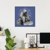 Echoes of Tomorrow - Solarpunk Poster (Thuiskantoor)