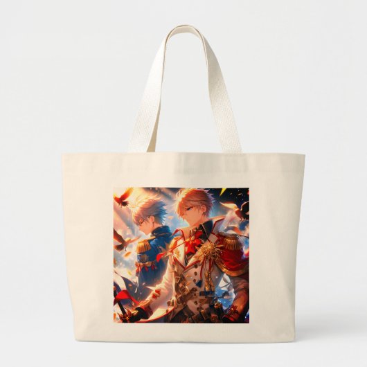 Echoes of War: het gefluister van de vrede Grote Tote Bag (Voorkant)