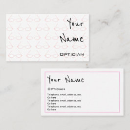 "Echoes" Opticiaanse Visitekaartjes