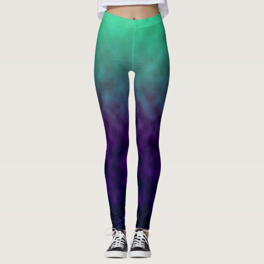 Echoes van Amethyst Tide Leggings (Voorkant)