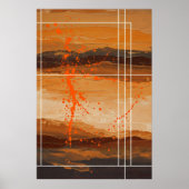 Echoes van de woestijn poster (Voorkant)