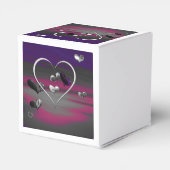 Echoes van een metalen Romance Bedankdoosjes (Achterkant)