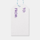 Echoes van een metalen Romance Cadeaulabel (Achterkant)