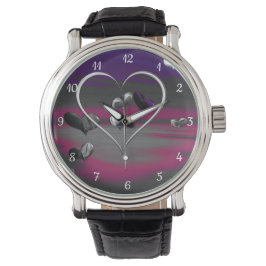 Echoes van een metalen Romance Horloge