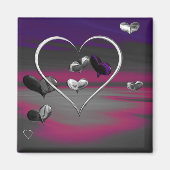 Echoes van een metalen Romance Magneet (Voorkant)