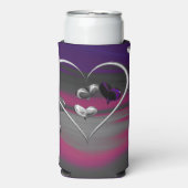 Echoes van een metalen Romance Seltzer Blikjeskoeler (Seltzer Voorkant)