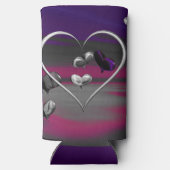 Echoes van een metalen Romance Seltzer Blikjeskoeler (Achterkant)