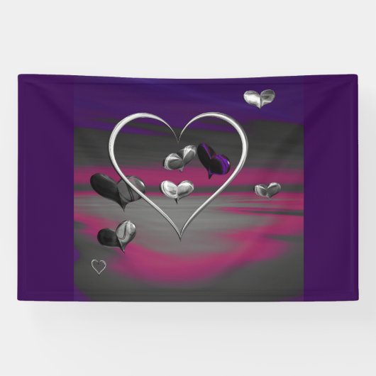 Echoes van een metalen Romance Spandoek (Horizontaal)