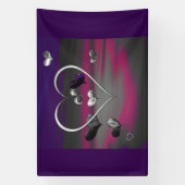 Echoes van een metalen Romance Spandoek (Verticaal)