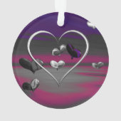 Echoes van een Metallic Romance Ornament (achterkant)