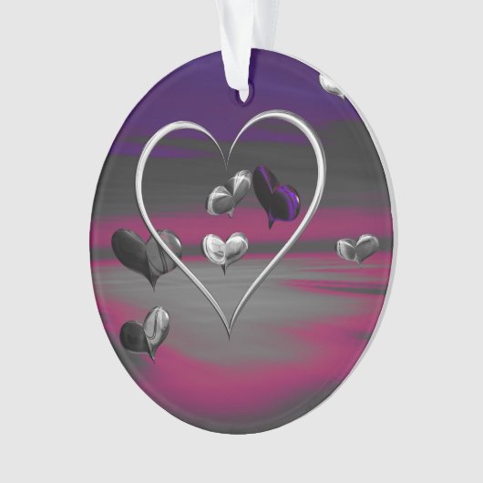 Echoes van een Metallic Romance Ornament (voorkant)